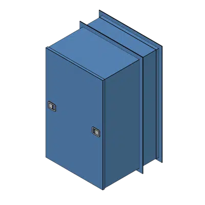 Image for Oversized Dropbox Metal Locker