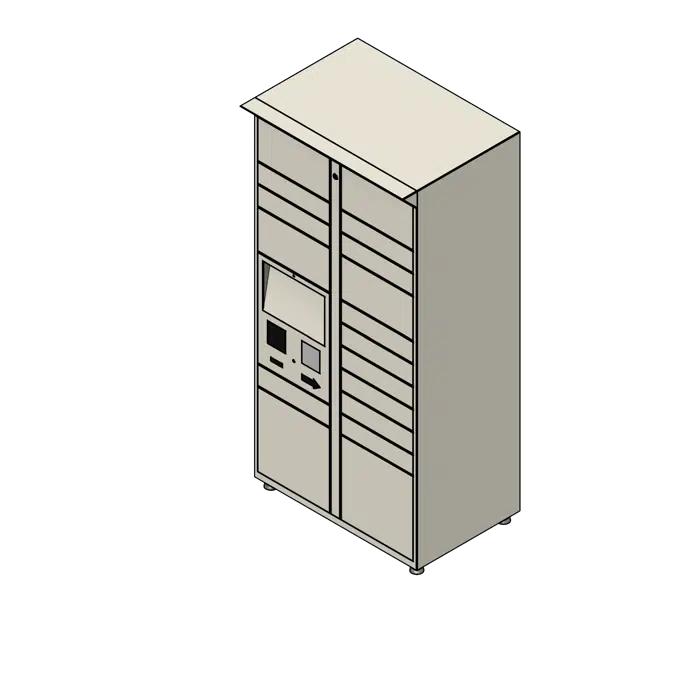 Smart Parcel Metal Locker