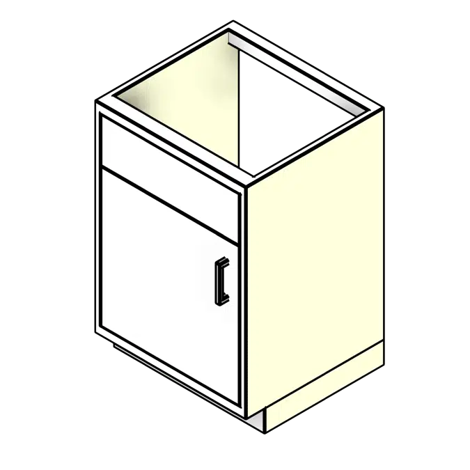 Sink Steel Lab Base Cabinet