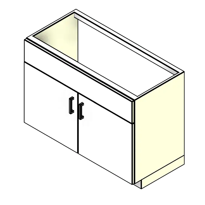 Sink Steel Lab Base Cabinet