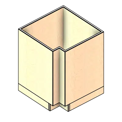 obraz dla Corner Laminate Base Cabinet