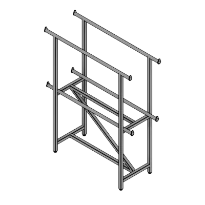 Image for Property Hanging Bag Freestanding Garment Rack
