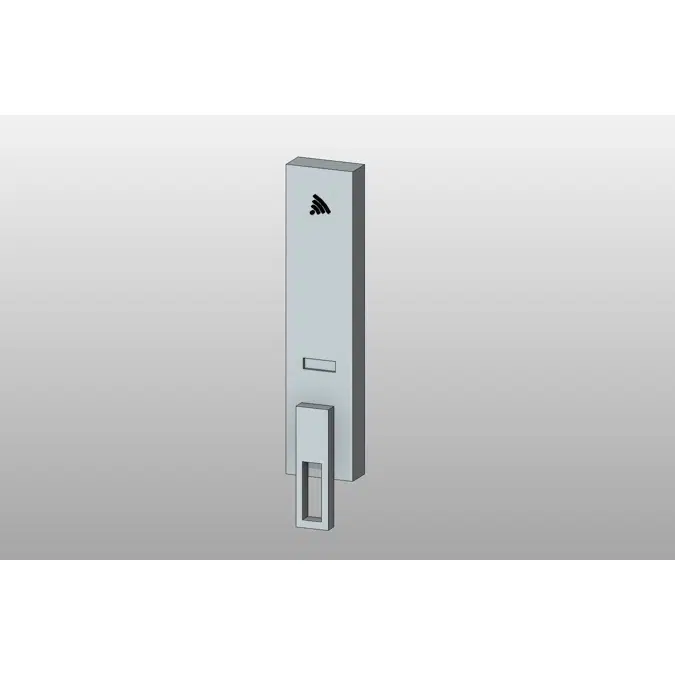 Vertical RFID or Keypad Battery Powered Lock