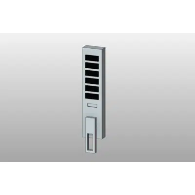 Image pour Vertical RFID or Keypad Battery Powered Lock