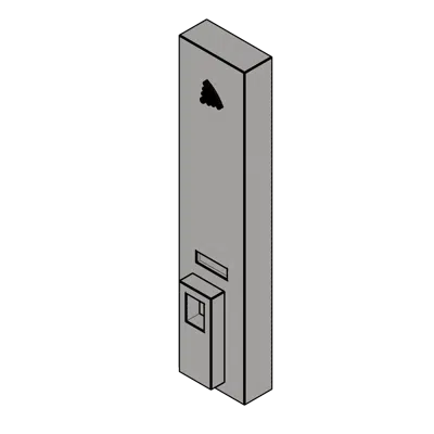 obraz dla Vertical RFID or Keypad Battery Powered Lock
