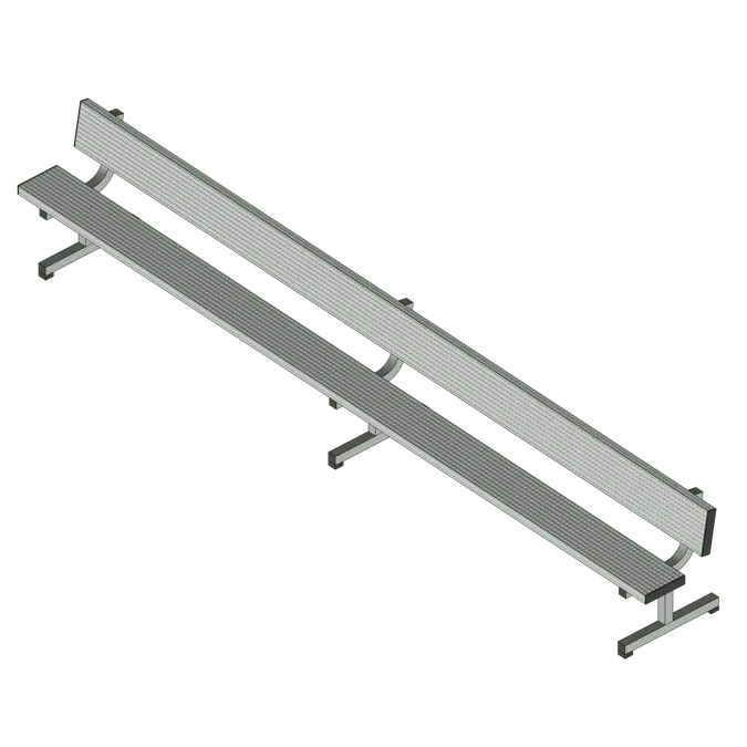 Player Bench Metal Bleacher