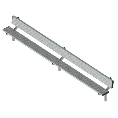 Image for Player Bench Metal Bleacher
