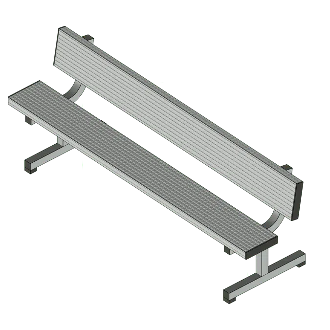Player Bench Metal Bleacher