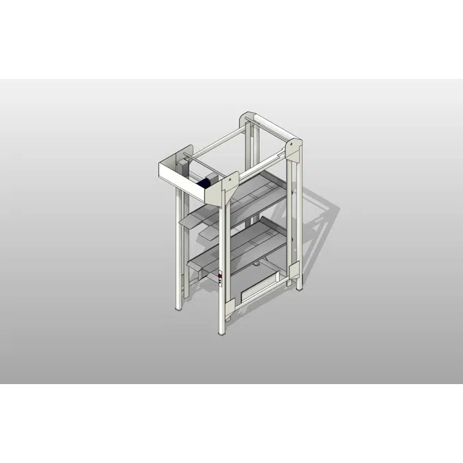 Crib - Side Load Hospital Bed Stacker