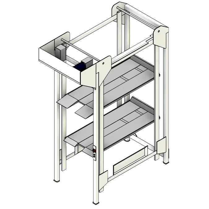Crib - Side Load Hospital Bed Stacker