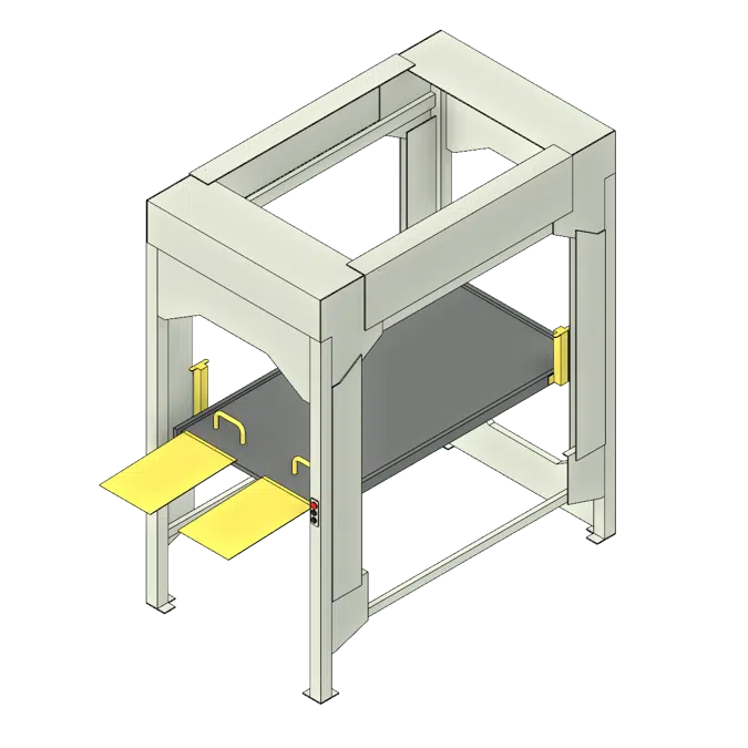Crib - Side Load Hospital Bed Stacker