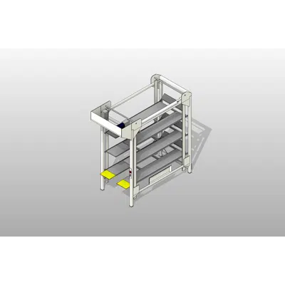 Image for 4 Position Stretcher Hospital Bed Lift