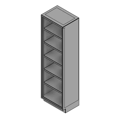 Image for Open Stainless Steel Storage Cabinet