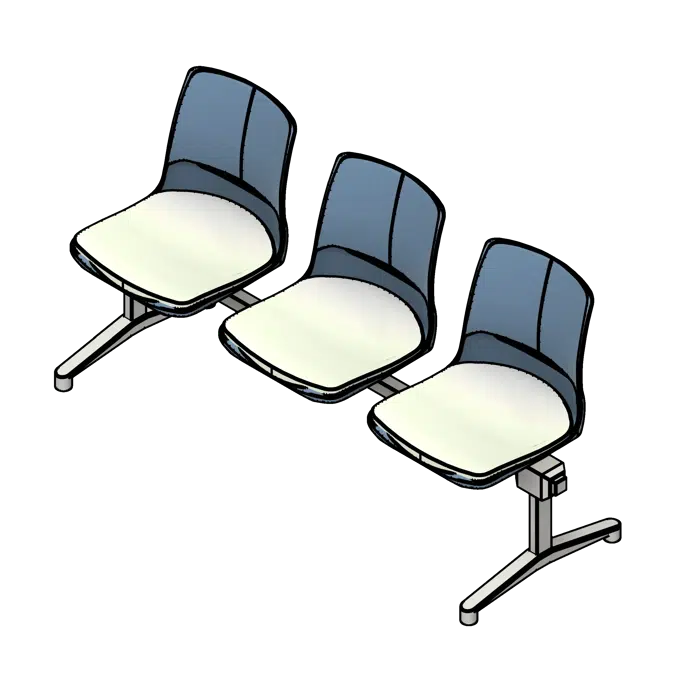 Tandem Shell Polypropylene Seating