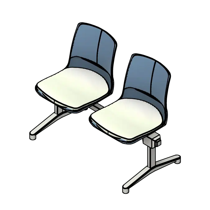 Tandem Shell Polypropylene Seating