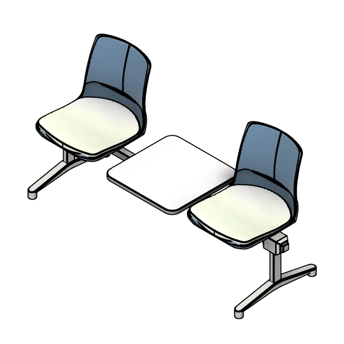 Tandem Shell Polypropylene Seating