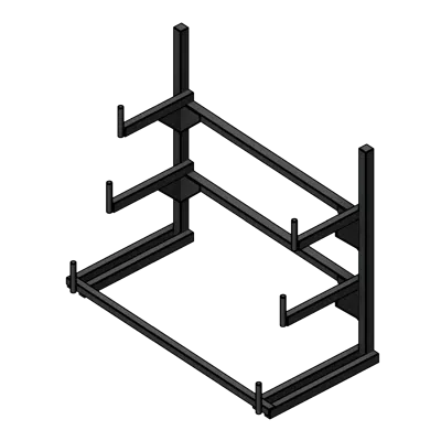 billede til Cantilever Pipe Steel Rack