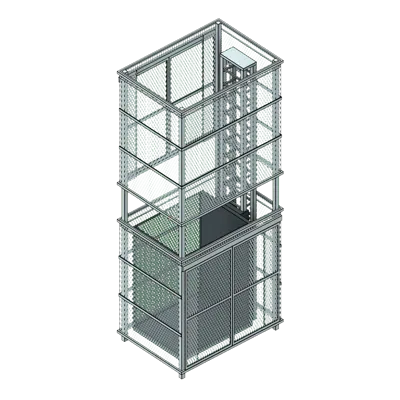 Material Handling Lift Vertical Reciprocating Conveyor için görüntü