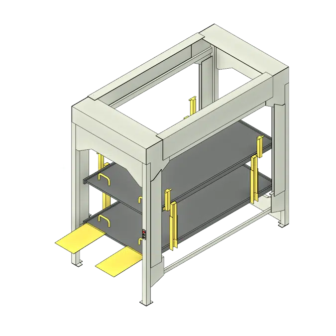 Side Load Hospital Bed Stacker