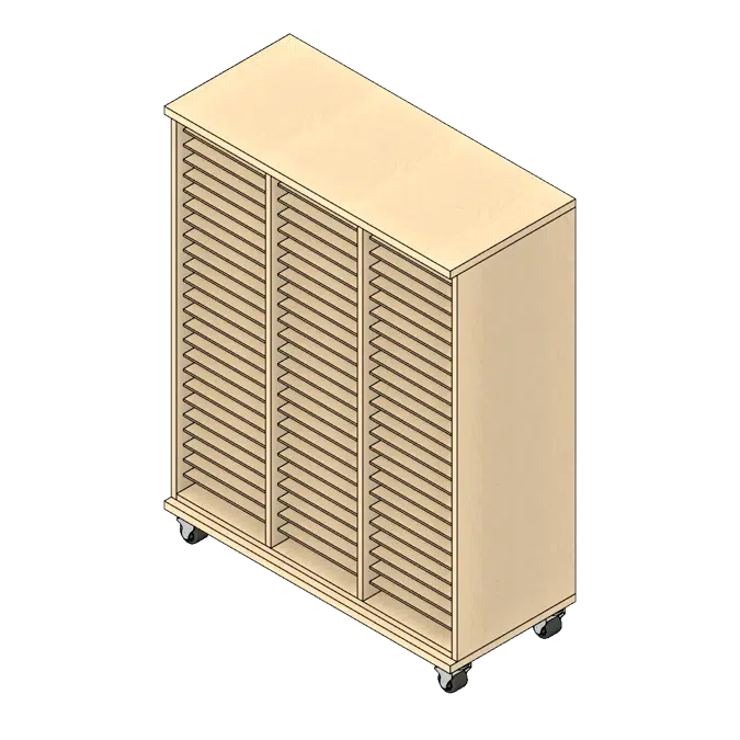 Mobile Laminate Folio Storage