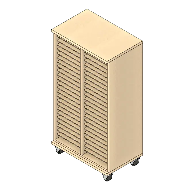 Mobile Laminate Folio Storage