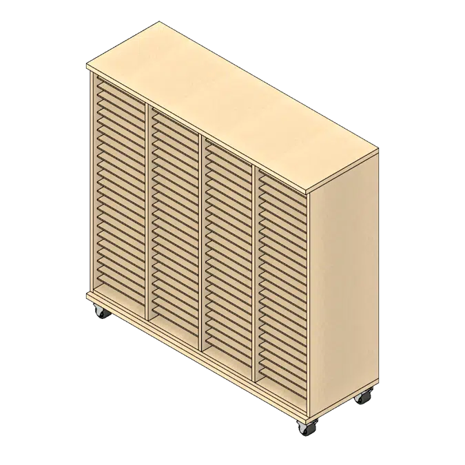 Mobile Laminate Folio Storage