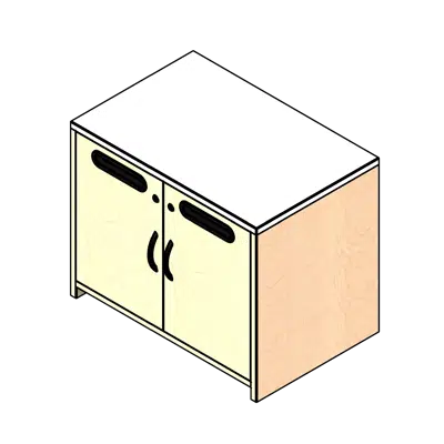 Image for Credenza - Mail Slots Executive Laminate Casework