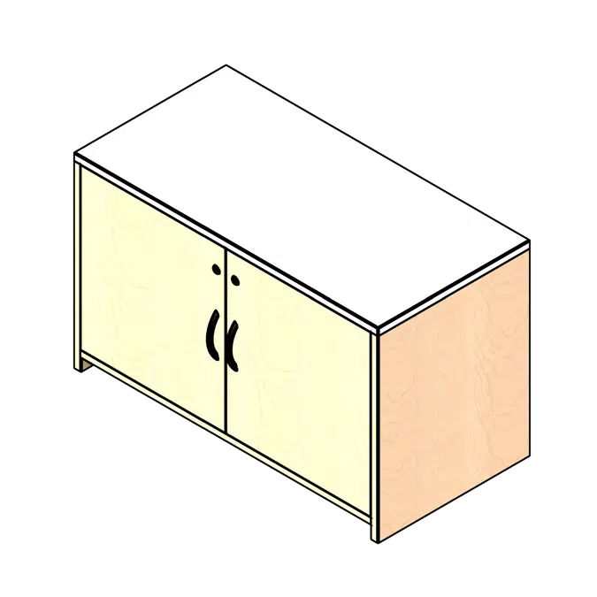 Credenza - Mail Slots Executive Laminate Casework