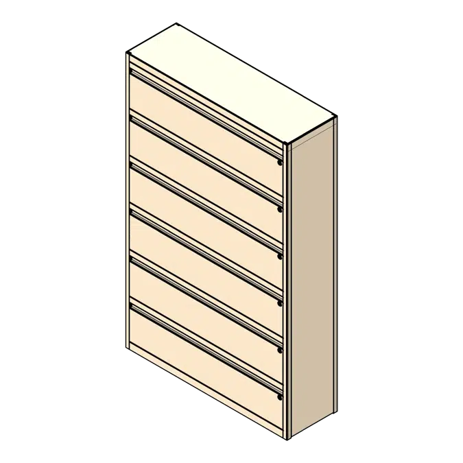 Lateral File Steel Storage Cabinet