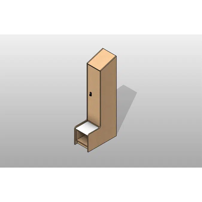 Single or Double Door Laminate Locker
