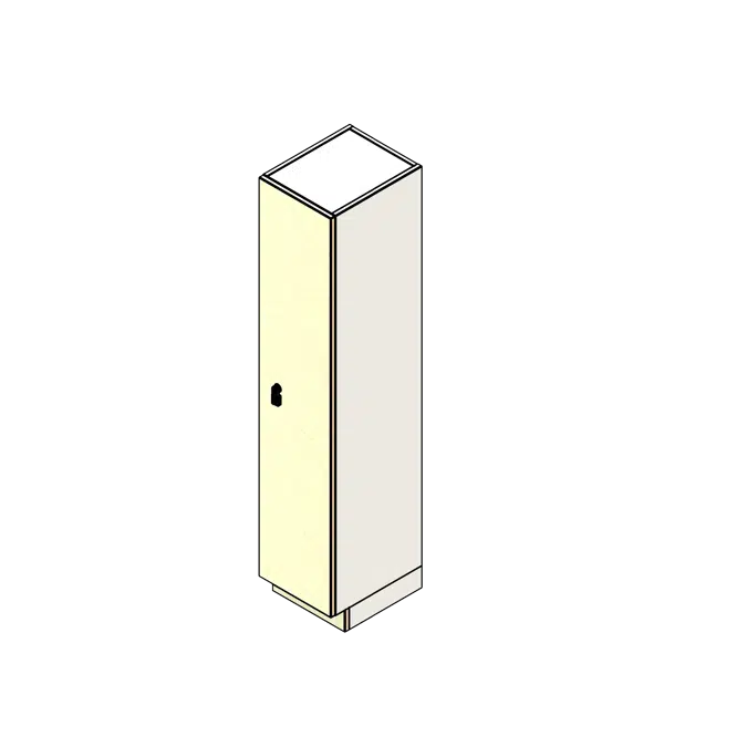 Single or Double Door Laminate Locker