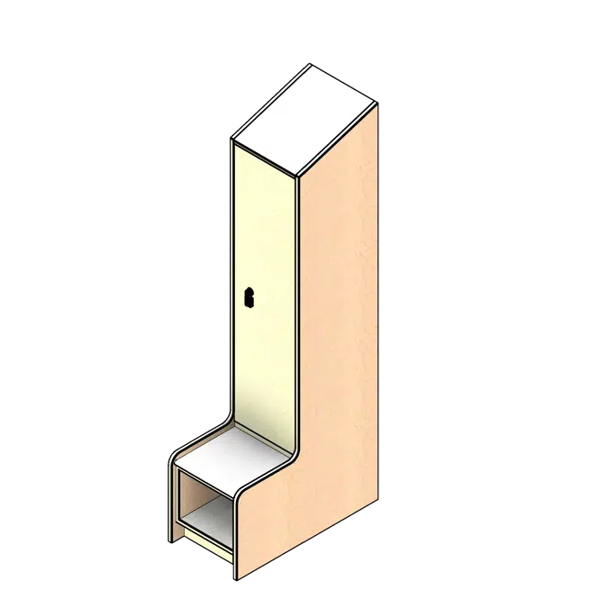 Single or Double Door Laminate Locker