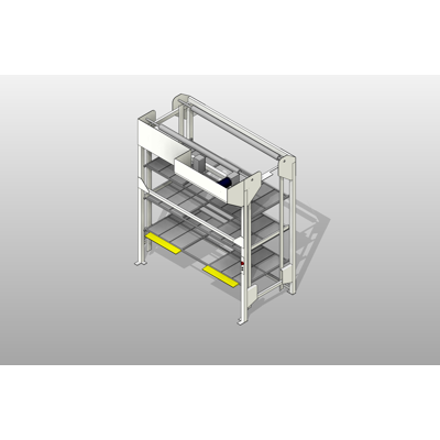 Image for 4 Position Side Load Hospital Bed Lift