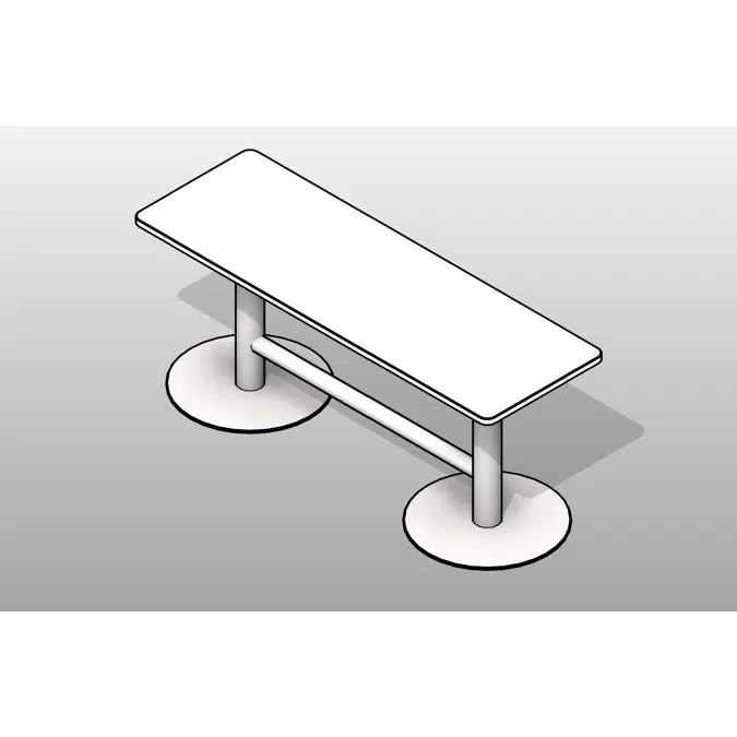 Extended Classroom Table