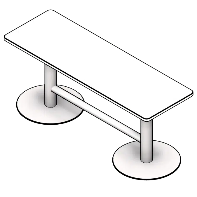 Extended Classroom Table