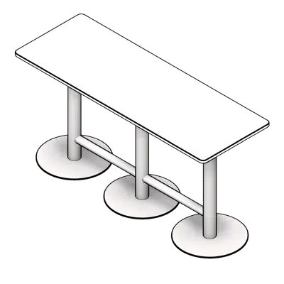 bilde for Extended Classroom Table