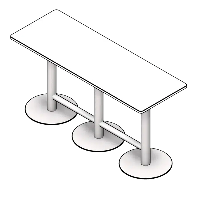 Extended Classroom Table