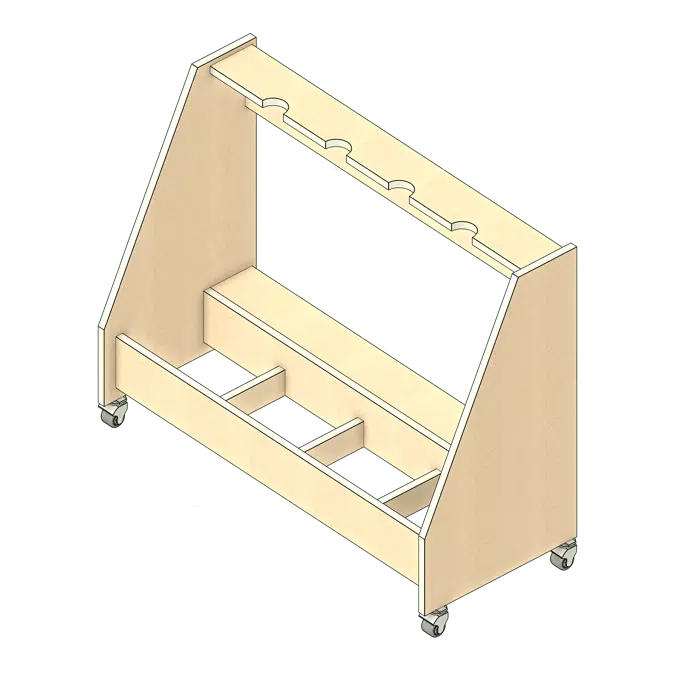 Cello Music Storage Rack