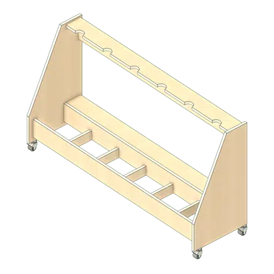 Image pour Cello Music Storage Rack