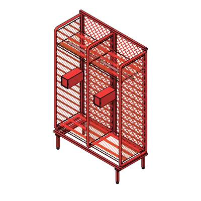 Obrázek pro Freestanding Firefighter Locker