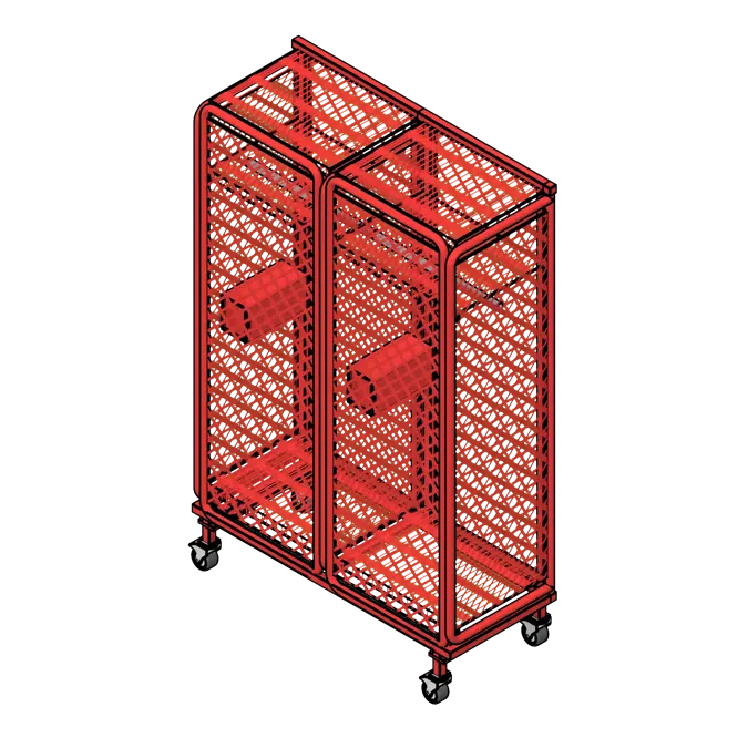 Freestanding Firefighter Locker