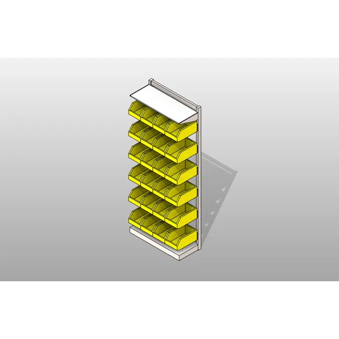 Bins Cantilever Shelving