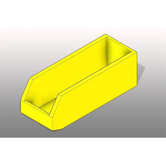 Basic Bin Plastic Storage Bin