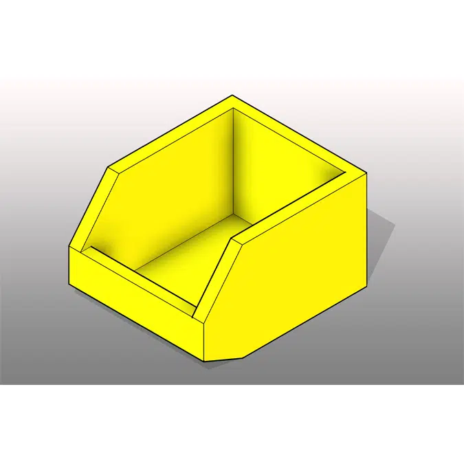 Basic Bin Plastic Storage Bin