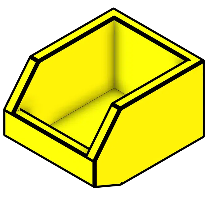 Basic Bin Plastic Storage Bin