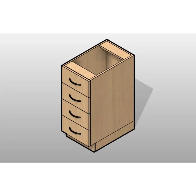 Multi-Drawer Laminate Base Cabinet