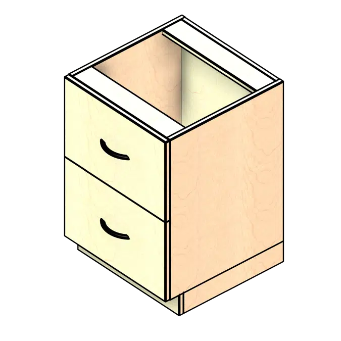 Multi-Drawer Laminate Base Cabinet
