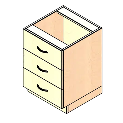 billede til Multi-Drawer Laminate Base Cabinet