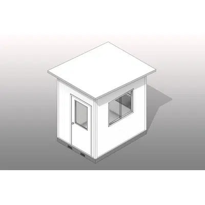 imagen para Guard Shack Prefabricated Structure