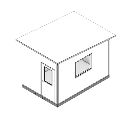 kuva kohteelle Guard Shack Prefabricated Structure